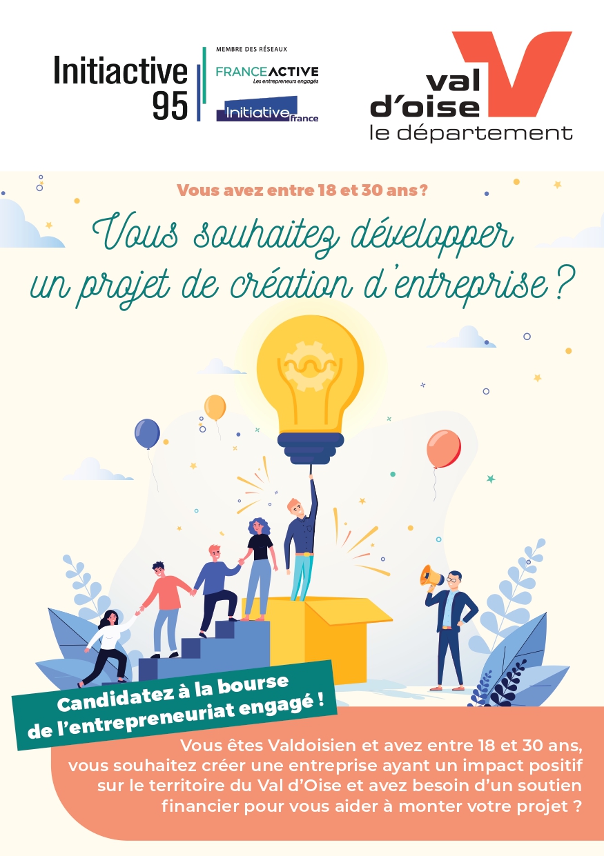 Flyer bourse entrepreneuriat engage