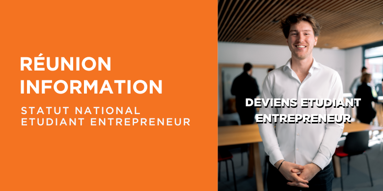 Réunion information - statut national Etudiant Entrepreneur